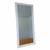 Espelho para Quarto de Parede Grande Com Moldura de Madeira Retangular 81x34 - I9 Casa - Loja de Utilidades e Presentes