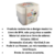 Kit 6 Potes Retangulares 800ml + Balança Digital 10kg: Ideal para Dieta, Fitness e Cozinha Saudável. Livre de BPA. - loja online