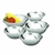 Conjunto De Bowls Em Inox 5 Peças Jogo de Tigelas Inox - buy online