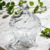 Imagem do Bomboniere de Vidro Para Balas Porta Joias Potiche Cristal Com Tampa Carrossel 13cm Deli Glassware
