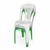Cadeira de Plástico Lara Ibap Sem Braço Bistrô Para Jardim, Eventos e Buffet Capacidade Até 120KG - comprar online