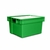 Image of Caixa Plástica Com Tampa Organizadora Multi Uso 20 Litros Pratic Box 20L Reforçada Empilhável Com Alça