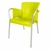 Cadeira Plástica Poltrona Com Pés de Alumínio Talisia - loja online