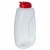 Garrafa de Agua Para Geladeira 2L Cristal Com Tampa Clic Máxima Plast - comprar online