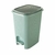 Lixeira Rattan Trama Cesto de Lixo Para Cozinha E Banheiro Com Pedal 12l Todas as Cores - comprar online