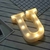 Letra Luminária Decorativa Luminosa Led 3D - Letra 22 cm - loja online
