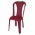 Cadeira de Plástico Valentina TopPlast sem Braço Capacidade Até 120KG - I9 Casa - Loja de Utilidades e Presentes