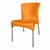 Cadeira Plástica Bistrô Com Pés de Alumínio Laelia - comprar online