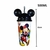 Copo Minnie e Mickey com Orelhas Tampa e Canudo Infantil - I9 Casa - Loja de Utilidades e Presentes