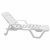 Cadeira Espreguiçadeira Plástica Dobravel Branca Para Piscina e Praia - I9 Casa - Loja de Utilidades e Presentes