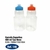 Mini Garrafa Squeeze 400ml Plástico Transparente Tampa Colorida - comprar online
