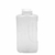 Garrafa de Água Acrílica Cristal 2 Litros Transparente Reforçada Resistente a Quedas Livre de BPA - Máxima - I9 Casa - Loja de Utilidades e Presentes