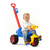 Triciclo Infantil Com Empurrador e Porta Garrafa Toy Kids Paramount Vermelho Criança Feliz