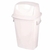 Lixeira com Tampa Basculante 28 litros Branca BPA Free - Plasútil - tienda online