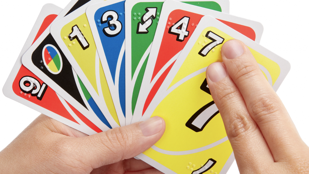 Uno Jogo De Mesa Cartas Baralho Uno Diversão Família Amigos na