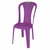 Cadeira de Plástico Valentina TopPlast sem Braço Capacidade Até 120KG - tienda online