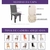 Capa de Cadeira Adomes em Malha Lisa - loja online