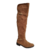 Bota Extra larga color camel en microfibra - comprar online