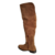 Bota Extra larga color camel en microfibra - tienda online