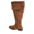 Bota Extra larga color camel en microfibra en internet