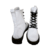 Botas de charol blancas de amarrar con suela en goma - tienda online