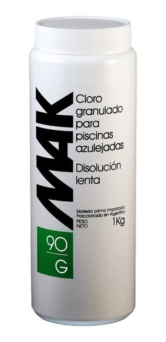 Mak 90/g X1 Kg - Cloro Disolución Lenta