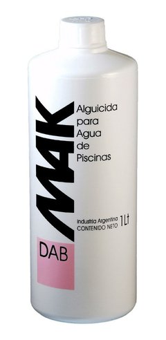 Mak Dab X 1 Lt - Alguicida Agua Blanda