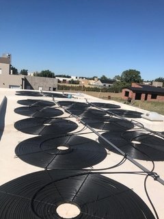 Calentador Colector Solar Espiral Para Piscinas - Cuatro Estaciones