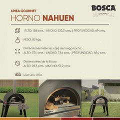 Horno a Leña Bosca Nahuén Gourmet Exterior en internet
