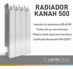 Radiador Kanah 500 X 7 Elementos - comprar online