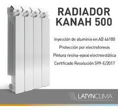 Radiador Kanah 500 X 8 Elementos - comprar online