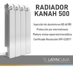 Radiador Kanah 500 X 12 Elementos - comprar online