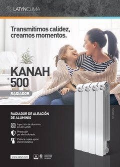 Radiador Kanah 500 X 4 Elementos en internet