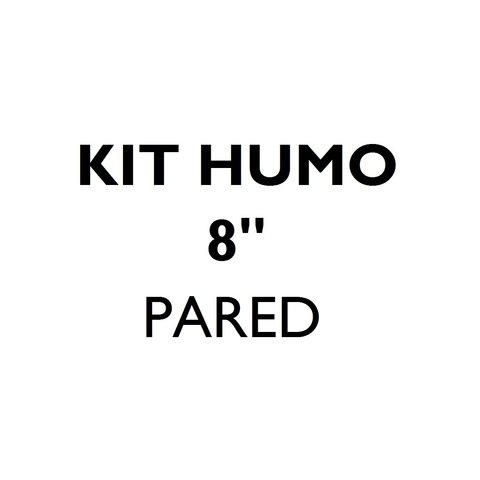 Kit Humo 8" - Instalación por pared