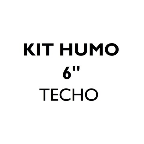 Kit Humo 6" - Instalación por techo