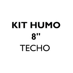 Kit Humo 8" - Instalación por techo