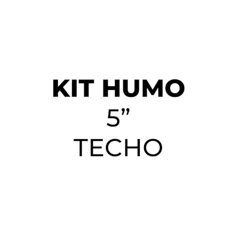 Kit Humo 5" - Instalación por techo