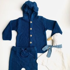 CARDIGAN OREJITAS BLUE