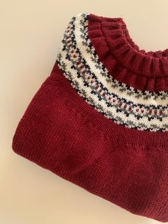 SWEATER BORDO