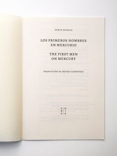 LOS PRIMEROS HOMBRES EN MERCURIO - Librería del Espacio