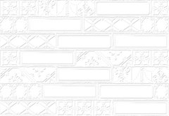 Cerámica Ceusa Revestimiento Bisa Blanc 43,7X63,1 - comprar online