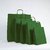 BOLSAS DE PAPEL KRAFT COLOR VERDE CON MANIJA / VARIAS MEDIDAS