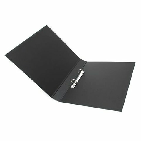 CARPETA A4 AVIOS FIBRA NEGRA 2 ANILLOS X 40MM