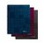 CUADERNO ESPIRAL EXECUTIVE 29/7 TAPA PLASTICA X 84 HJS.