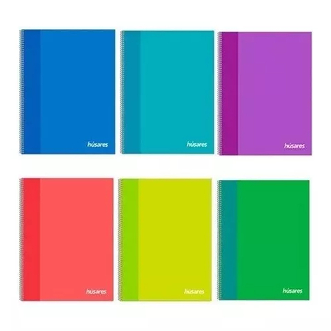 HUSARES | CUADERNO UNIVERSITARIO 22*29 X 80 HJS. LISO