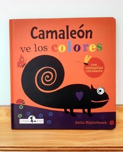 Camaleón ve los colores