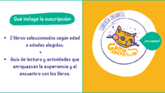 Suscripción combo infantil - Retiro Bahía Blanca - comprar online
