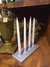 Candelabro de hierro antiguo cuatro velas - comprar online