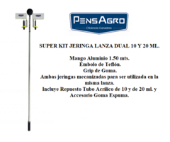 Jeringa Lanza PensAgro Super Kit en internet