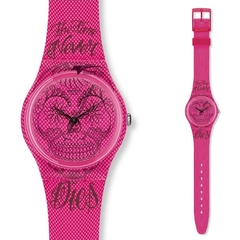 SWATCH GP138 TIME NEVER DIES PINK